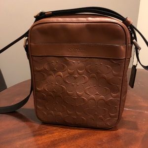 Coach men’s Charles flight bag